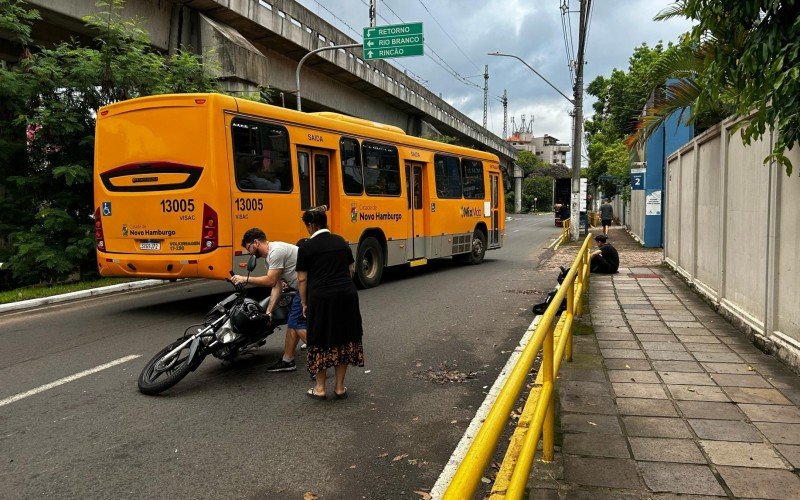 Acidente envolvendo ônibus é registrado em Novo Hamburgo | abc+