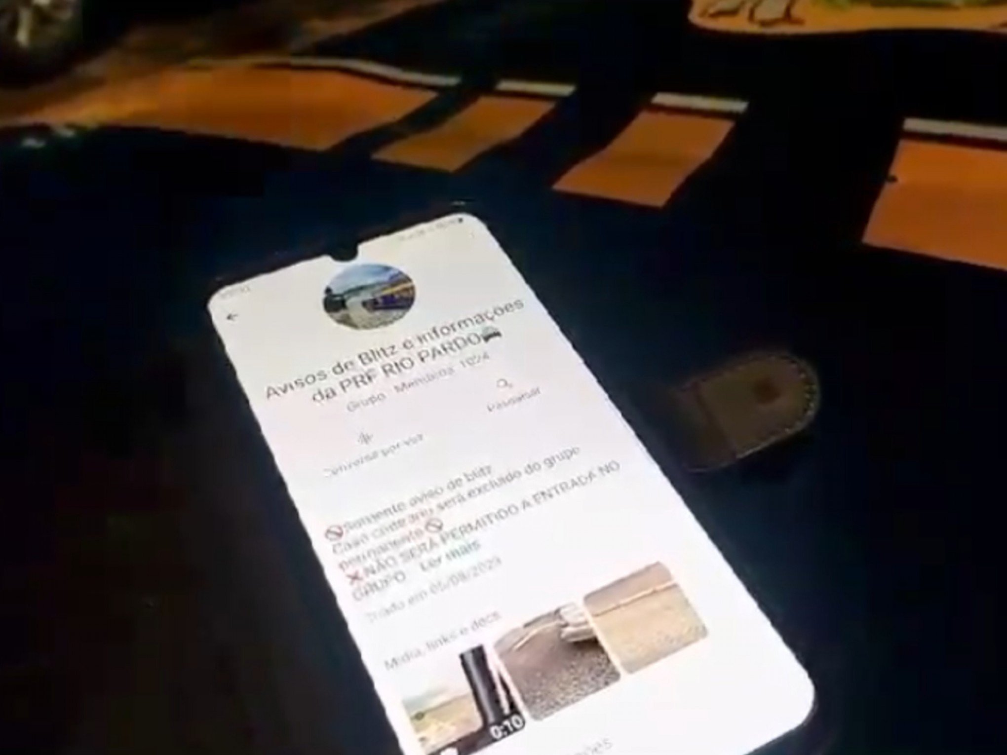 Vigilante que usava grupo no WhatsApp para avisar sobre blitz é pego pela PRF