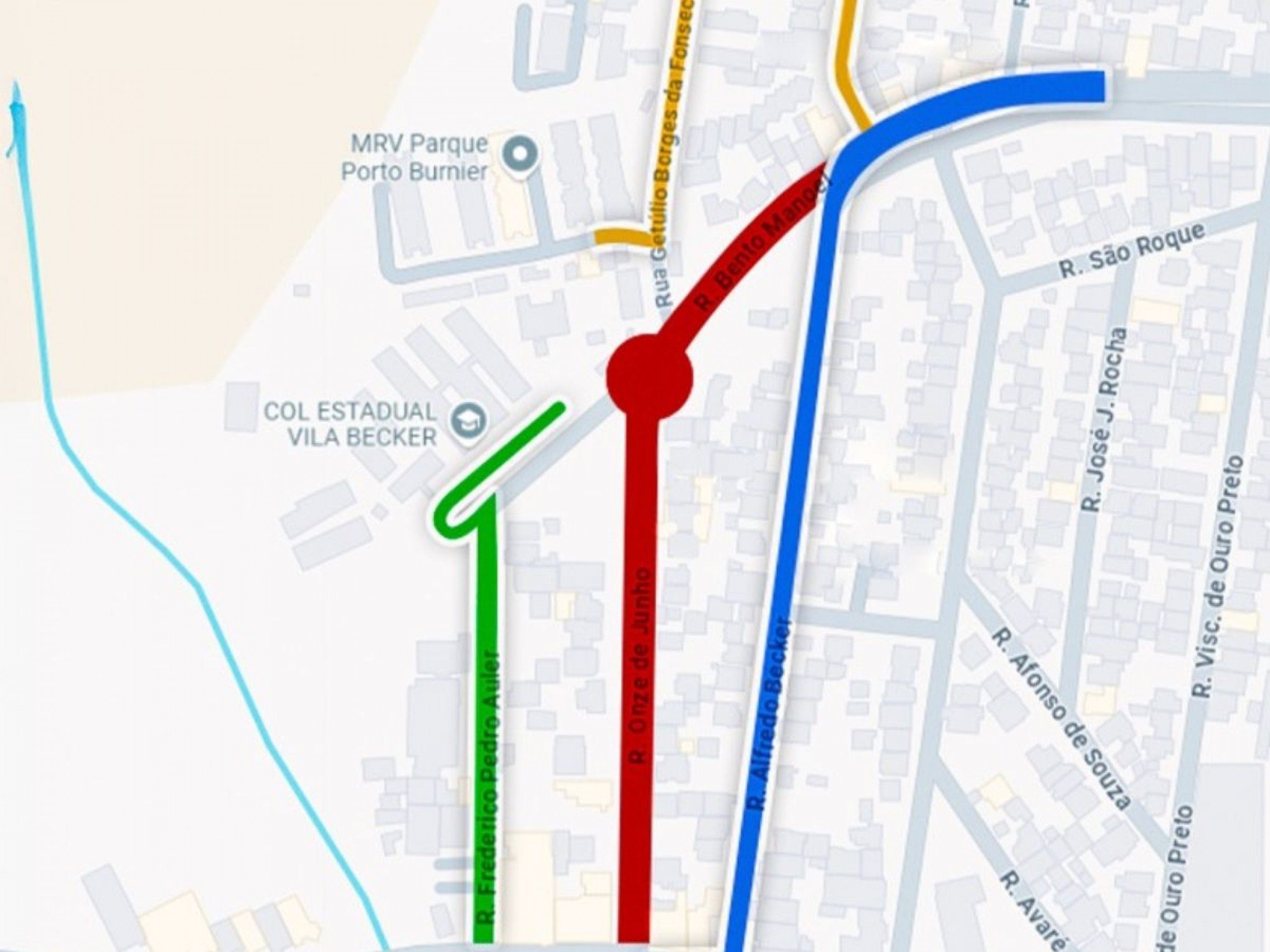 Trânsito terá alteração a partir de quinta-feira em bairro de Novo Hamburgo