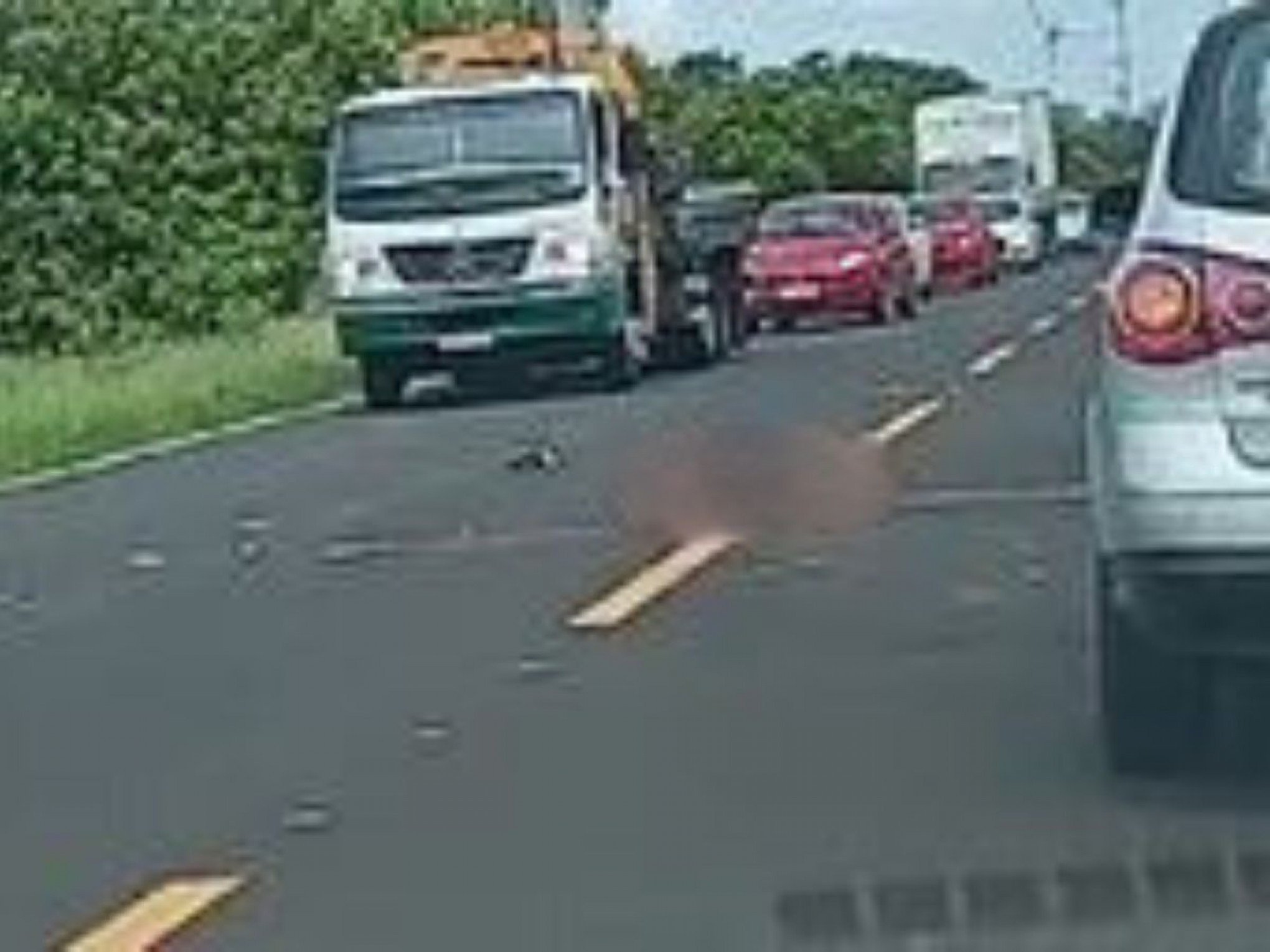 Idoso morre atropelado nesta quarta-feira na Estrada do Mar