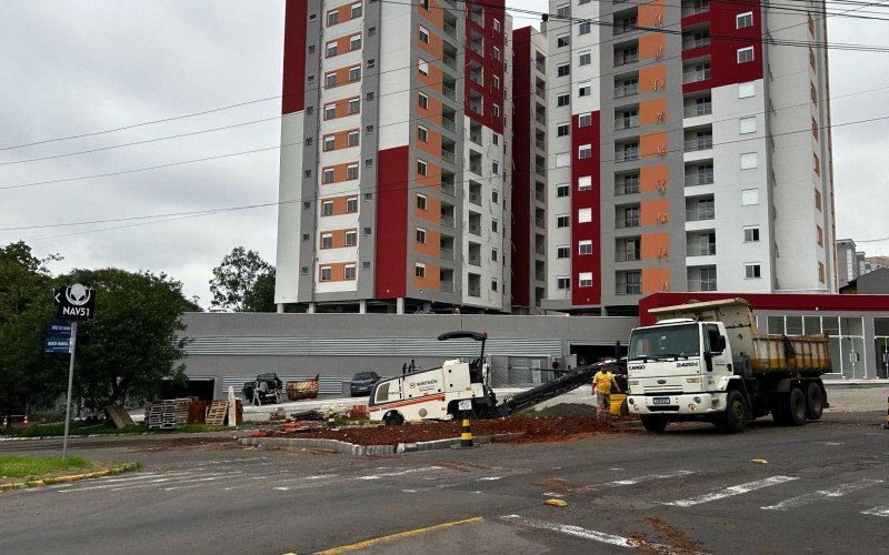 Interrupção do trânsito no bairro Operário, em Novo Hamburgo | abc+