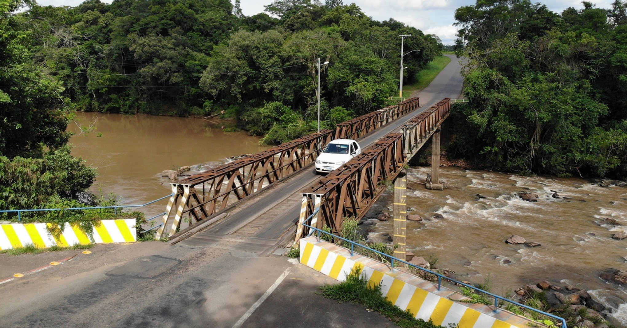 Ponte que liga cidades na Encosta da Serra terá alteração no trânsito a partir de março; veja as alternativas