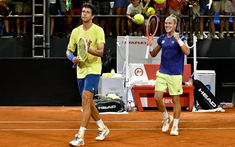 Marcelo Melo e Rafael Matos estão na semifinal do Rio Open | abc+