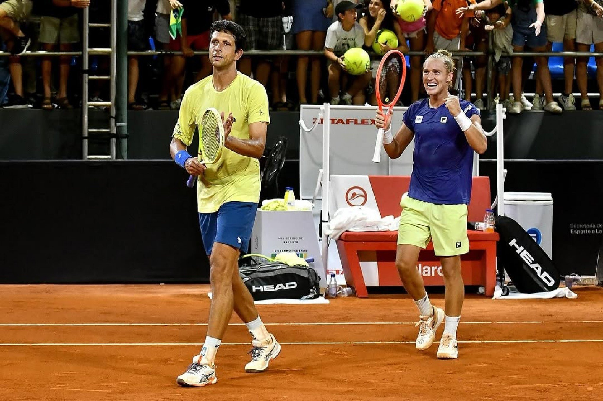 Rafael Matos e Marcelo Melo alcançam semifinal do Rio Open
