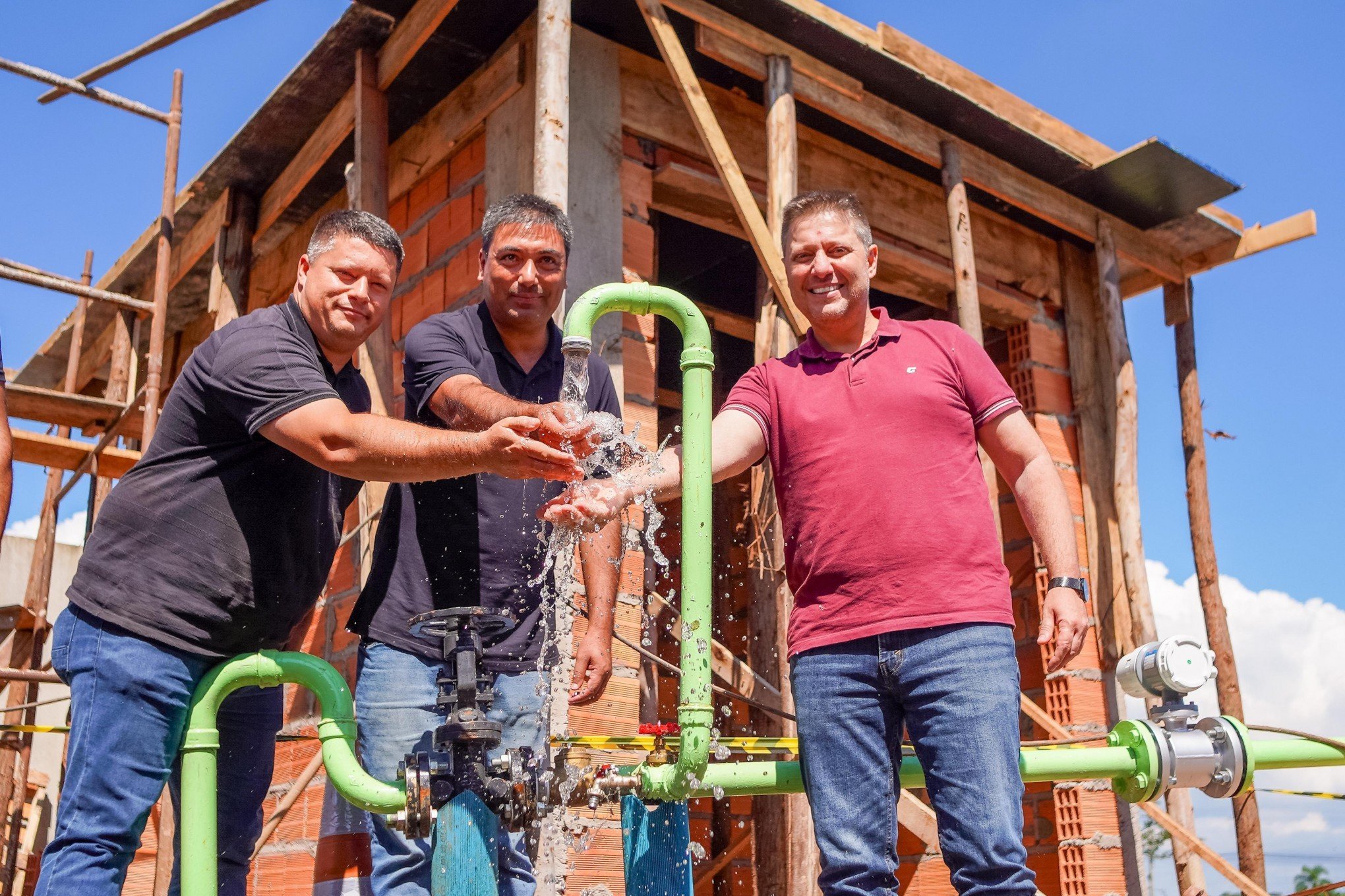 Corsan entrega poço e dois reservatórios em Nova Santa Rita