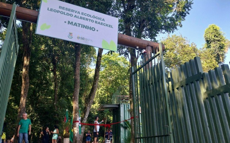 Reinauguração da Reserva Ecológica Leopoldo Alberto Baeckel. | abc+