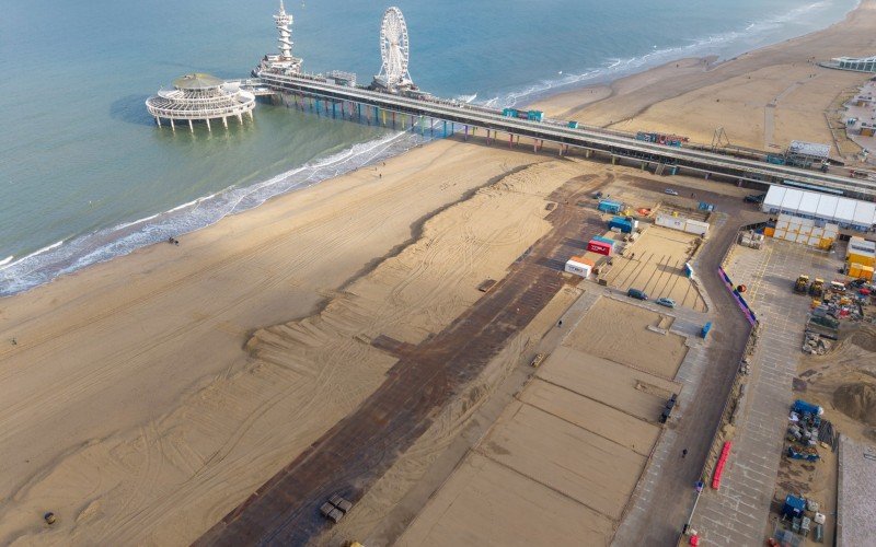 Localizado na costa de Delfland, Sand Motor é um modelo de "Building with Nature" | abc+