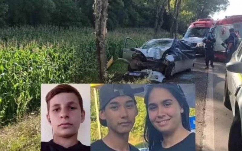 Três jovens morrem em acidente de trânsito em Dois Lajeados | abc+
