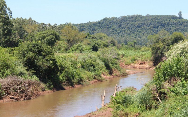 Arroio Cadeia, próximo ao local onde Peter Ludwig e os demais foram emboscados