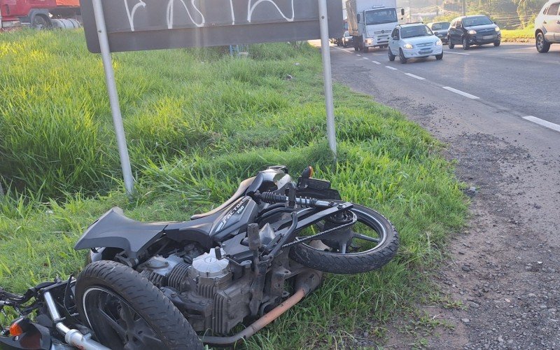 Motociclista fica ferido em acidente na RS-239 | abc+