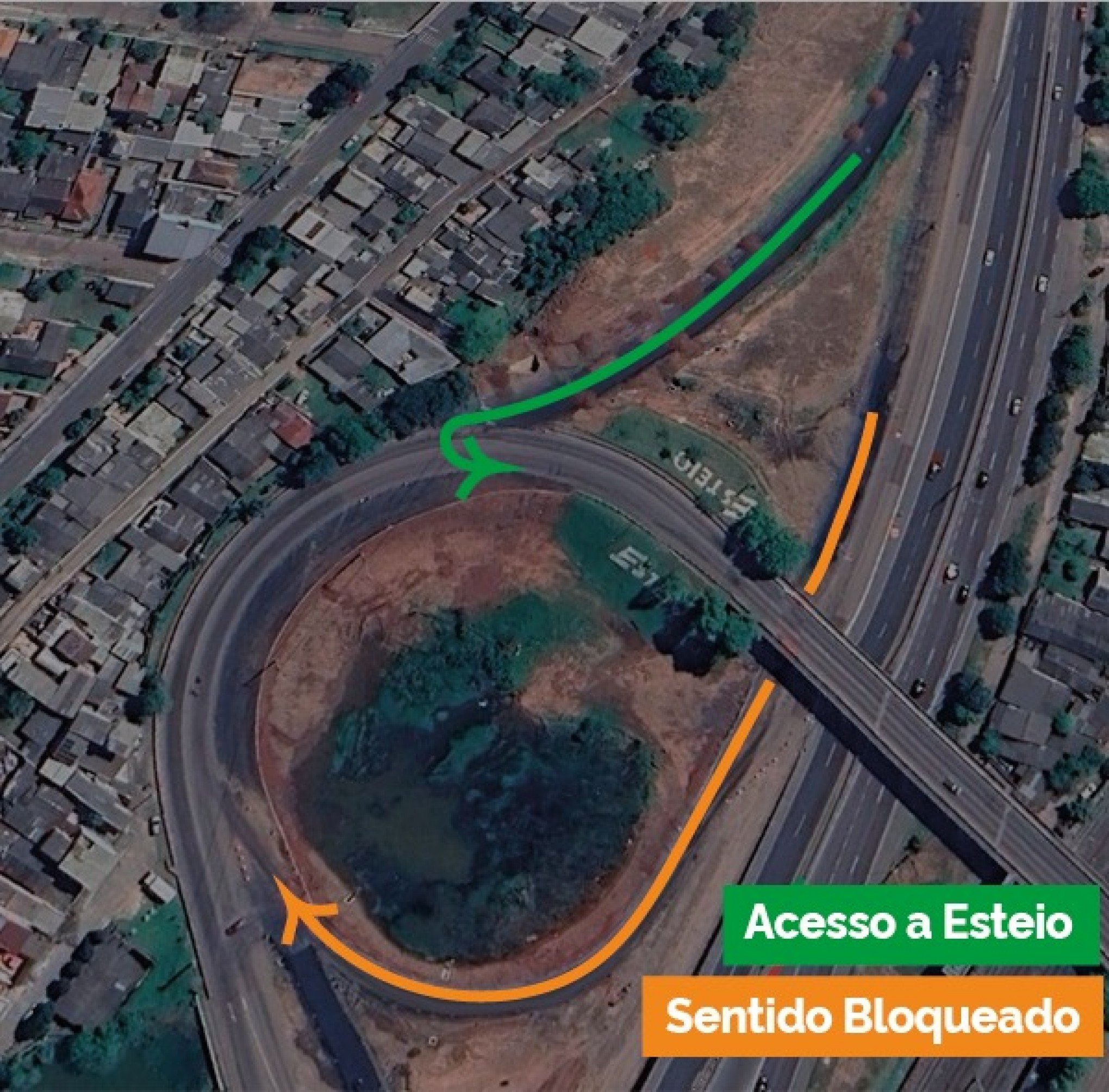 BR-116: Bloqueio altera acesso a Esteio nas próximas horas