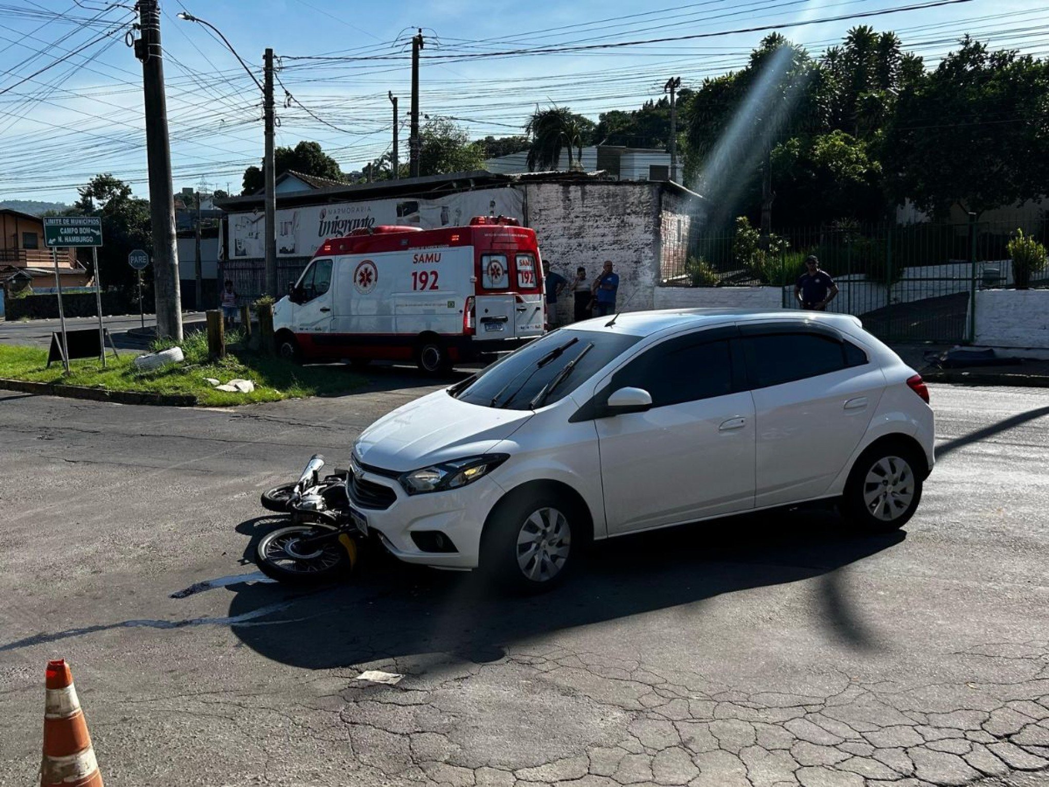 VÍDEO: Motociclista morre em acidente em avenida de Novo Hamburgo