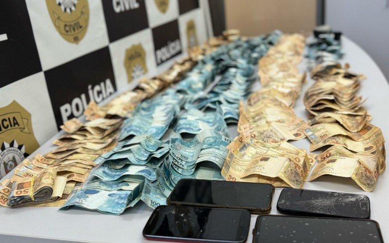 Operação apreendeu dinheiro e prendeu encvolvidos com o crime em Novo Hamburgo | abc+
