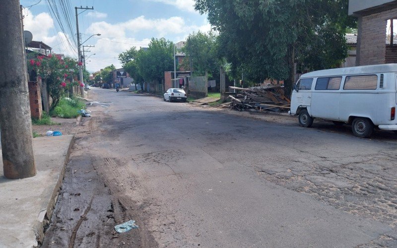 Rua Bruno Werner Storck com a Avenida dos Municípios, no Bairro Canudos. | abc+