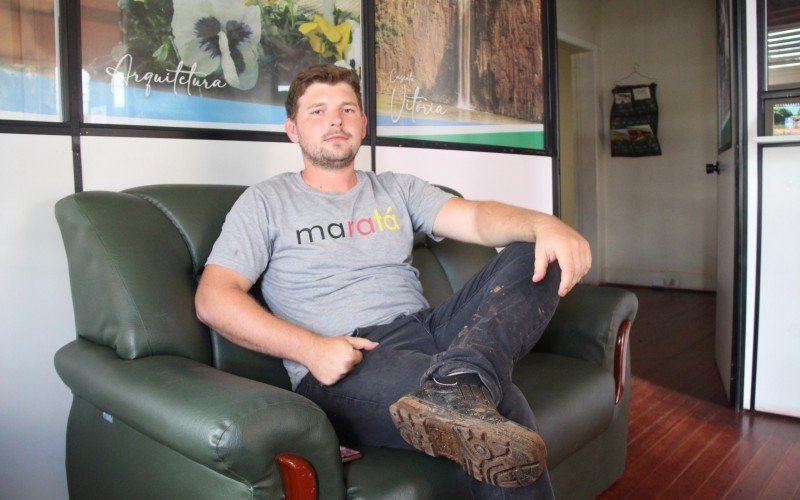 Vice-prefeito de Maratá Diego Schu