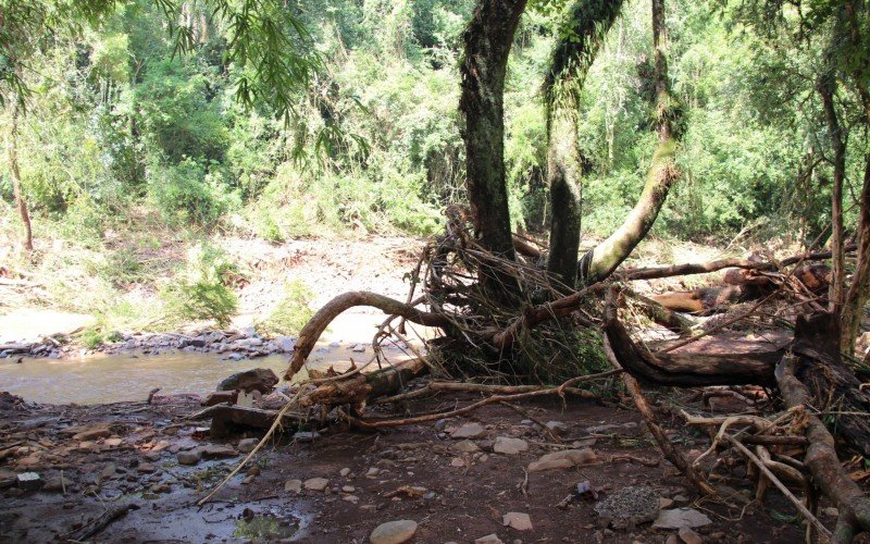 Parque Cachoeira Maratá precisará passar por reestruturação após a enchente
