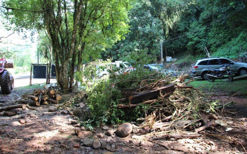 Parque Cachoeira Maratá precisará passar por reestruturação após a enchente