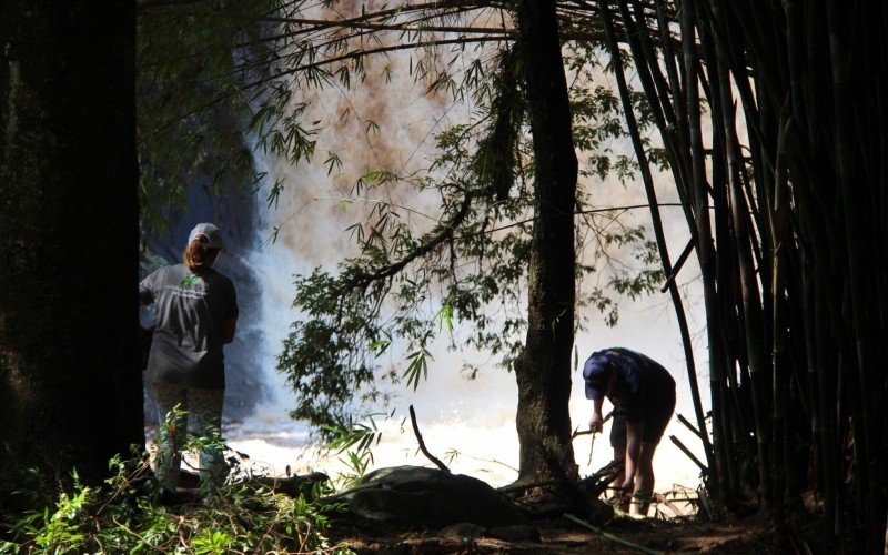 Parque Cachoeira Maratá precisará passar por reestruturação após a enchente