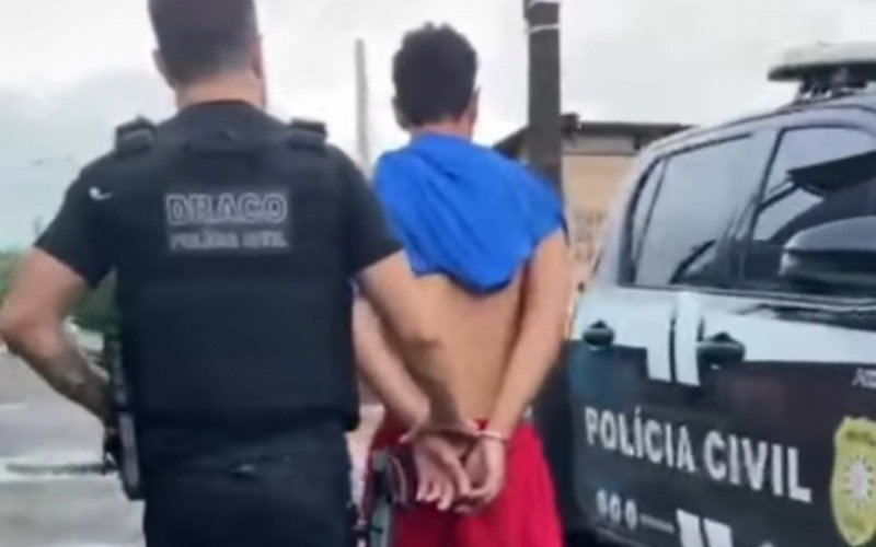 Homem foi preso em Novo Hamburgo nesta quinta-feira (27) | abc+