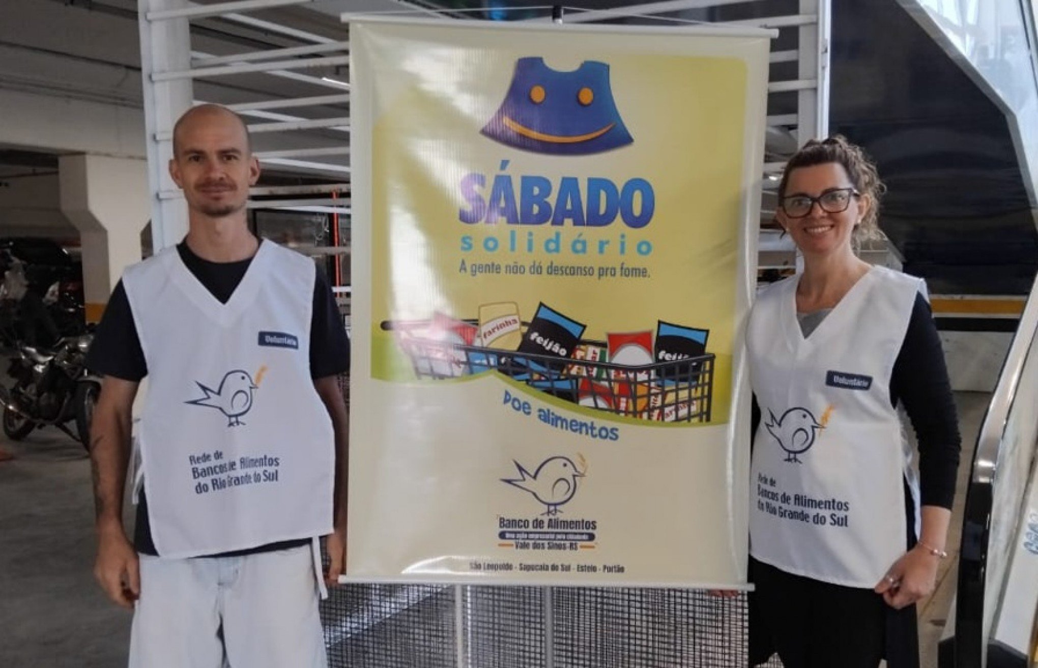 Banco de Alimentos recruta voluntários para arrecadação no Sábado Solidário