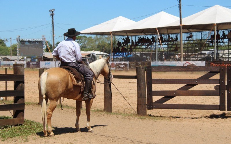 Prova de laço que dará m carro 0km ao vencedor no Rodeio de Campo Bom