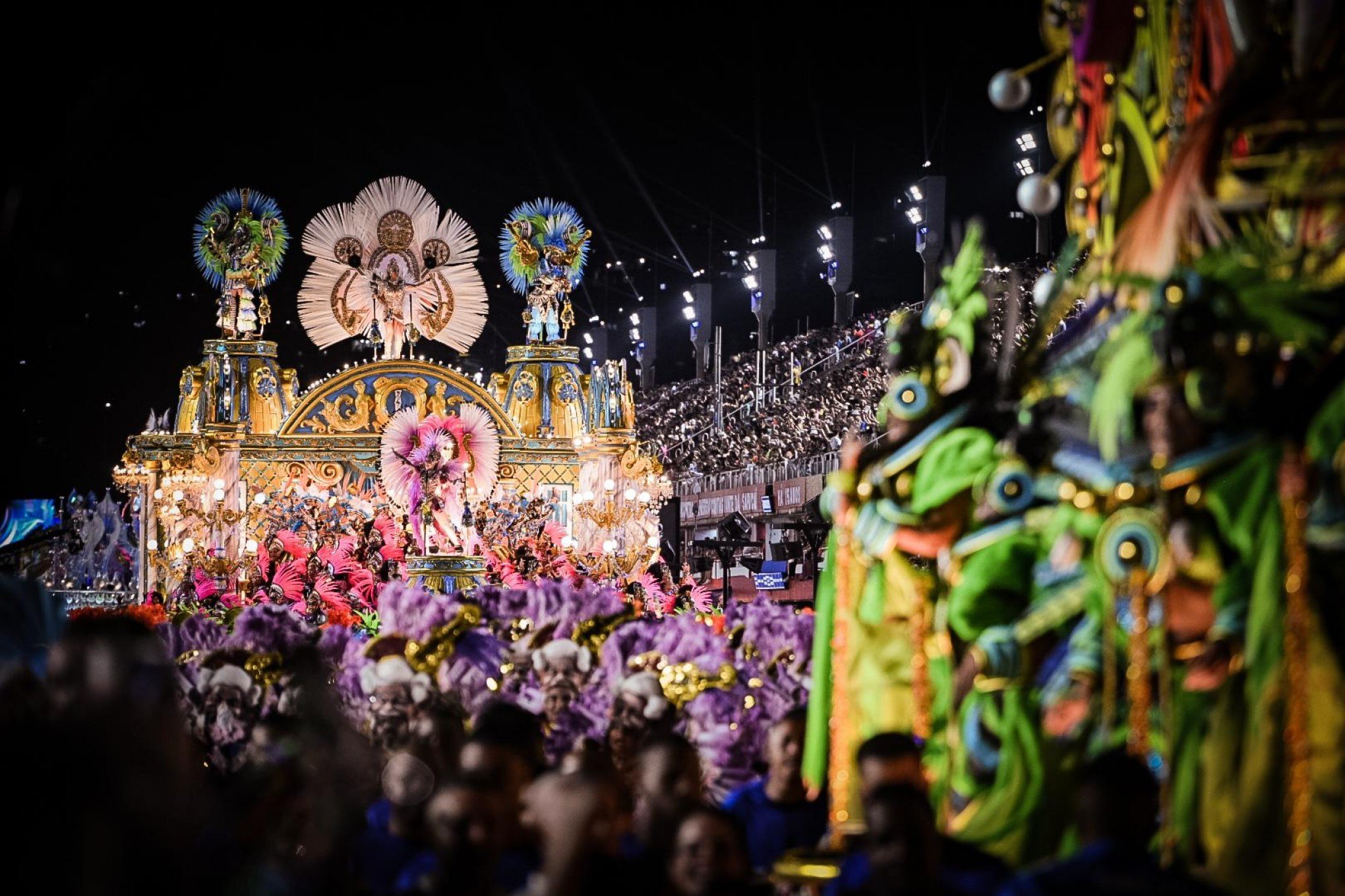 CARNAVAL 2025: Veja imagens do desfile da Beija-Flor, grande campeã na Sapucaí