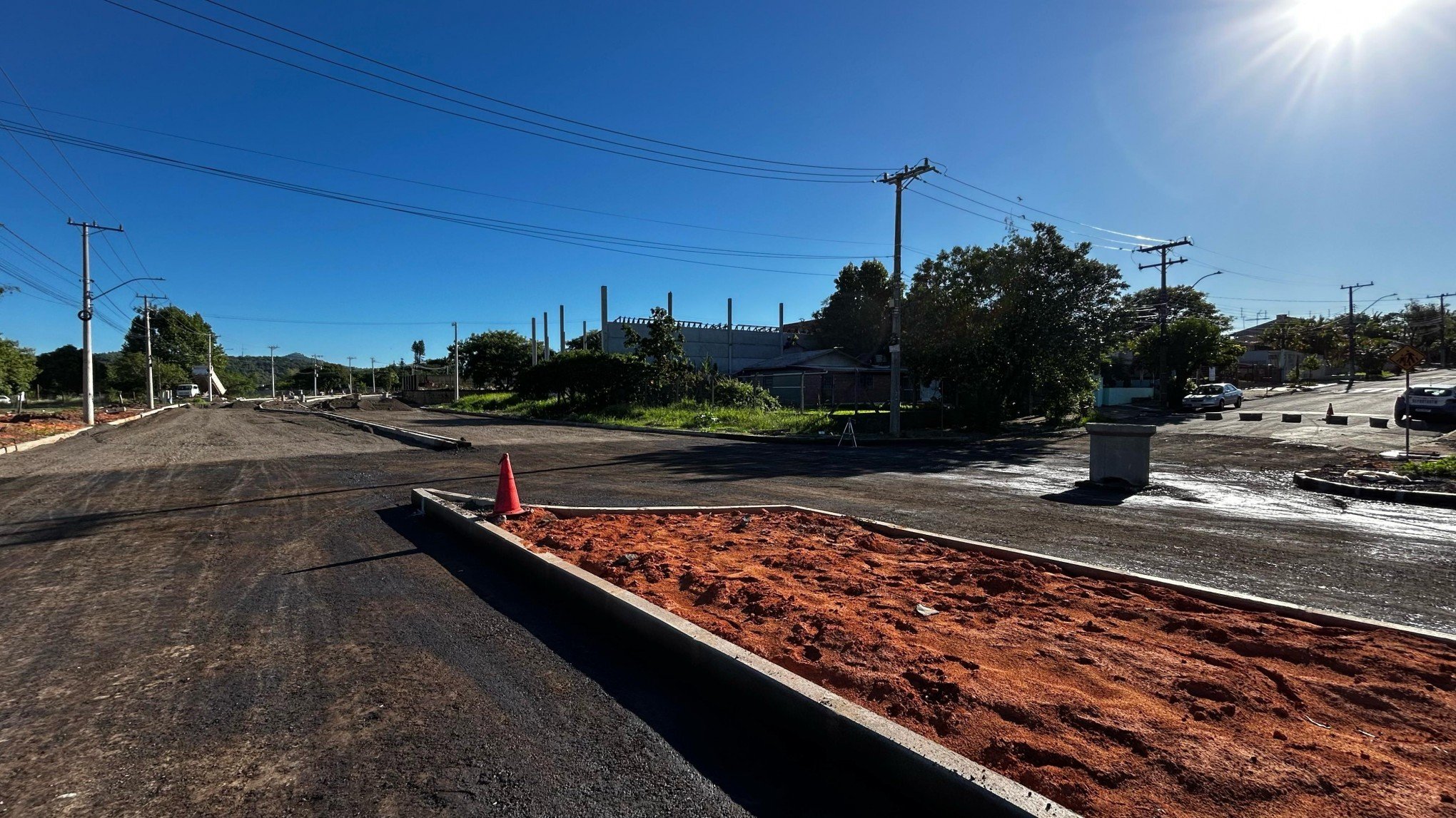 Duplicação da Rua Portão começa a ganhar forma; veja como está ficando o trecho em Estância Velha