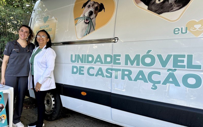 Simone e Odete irão percorrer a cidade com a unidade