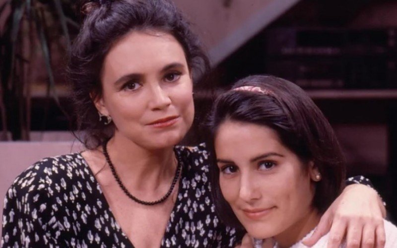 Regina Duarte e Glória Pires na novela original | abc+