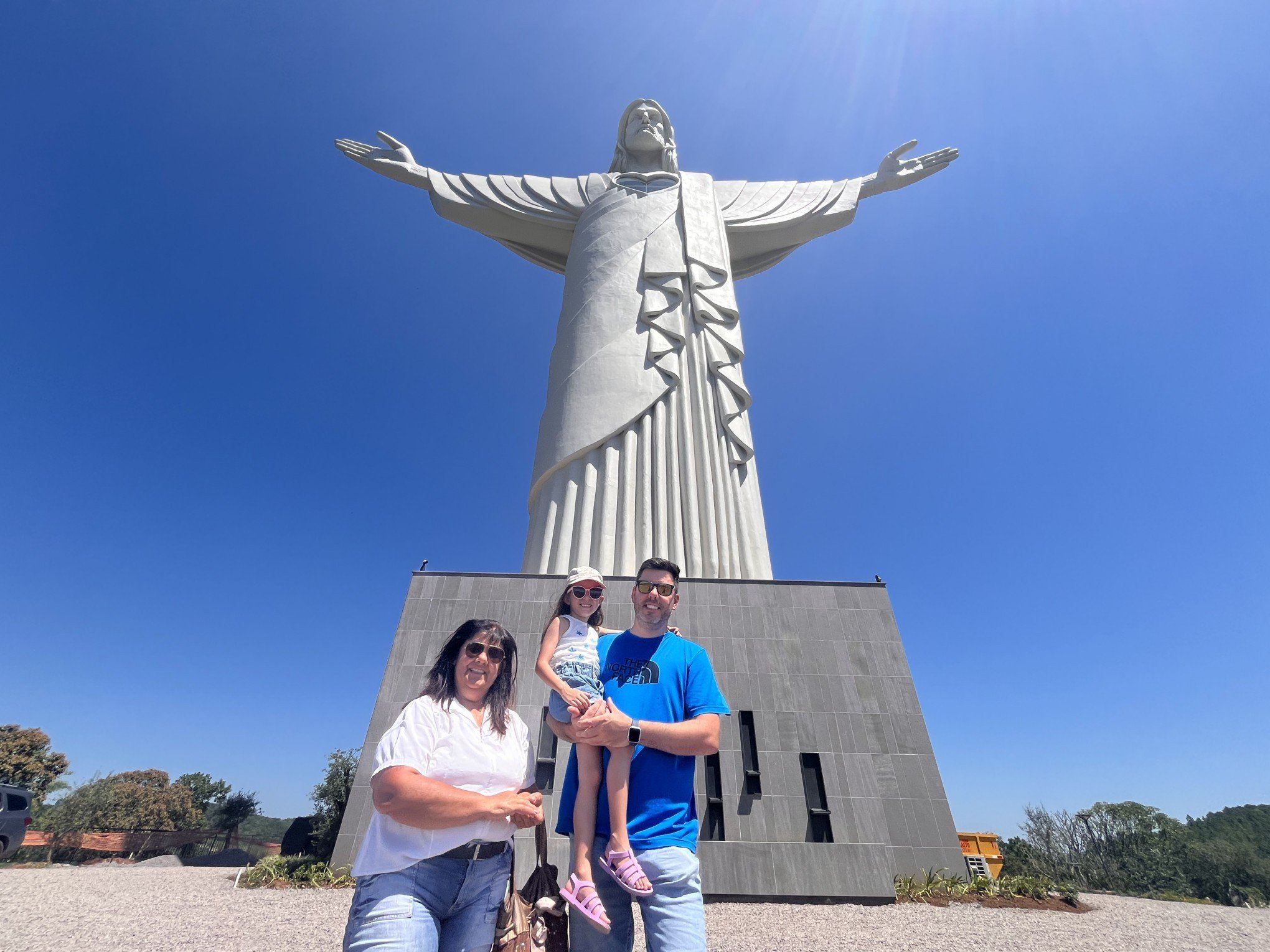 VÍDEO: Encantado se prepara para inaugurar Cristo Protetor