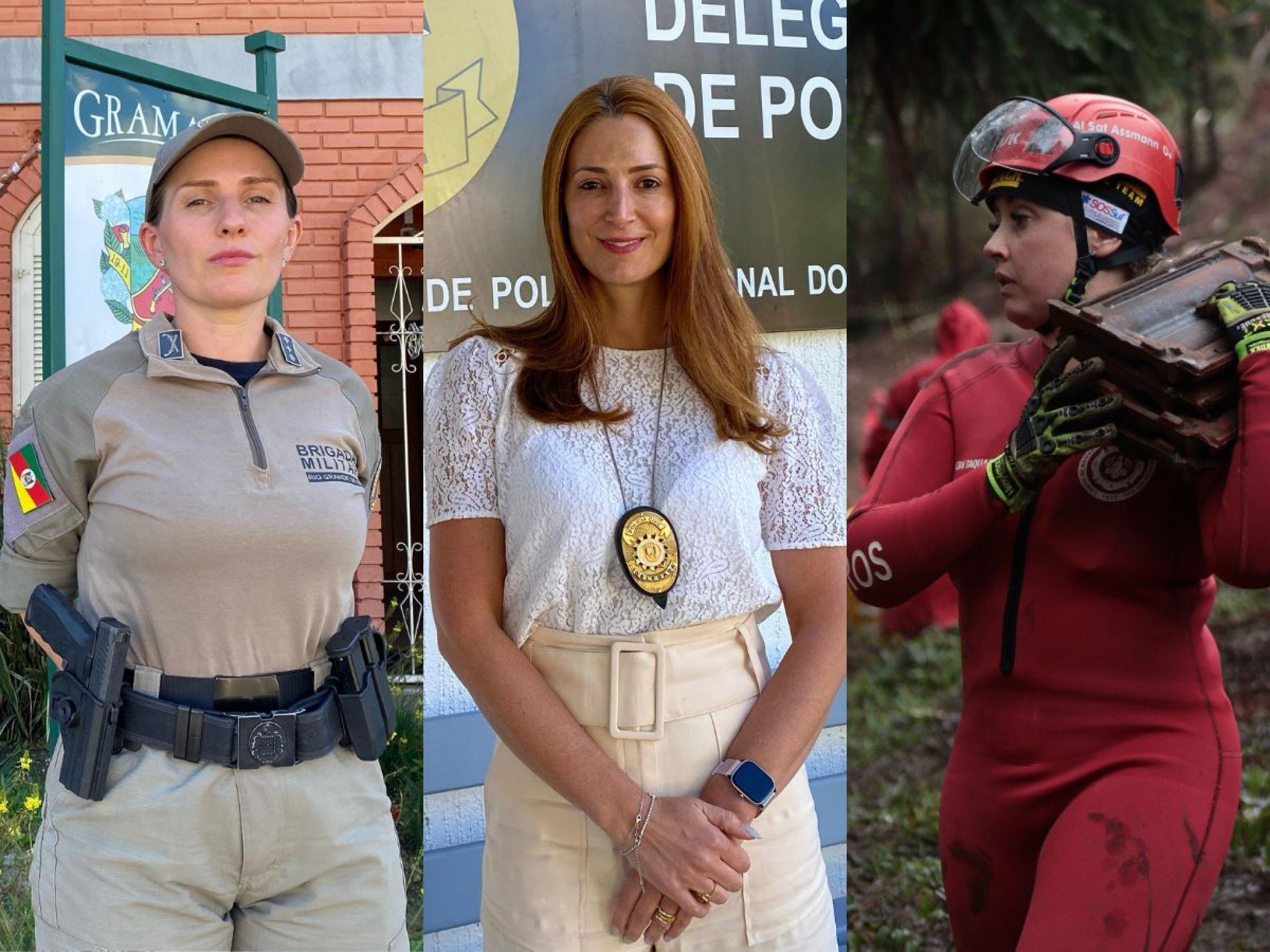 Com força e coragem: conheça três mulheres que dominam a segurança pública de Gramado e Canela