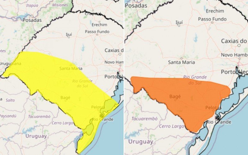 Alertas para declínio de temperatura seguem até a manhã de segunda-feira | abc+