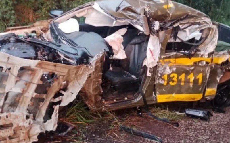 Policial está entre feridos de acidente entre viatura da BM e caminhão em estrada do RS | abc+