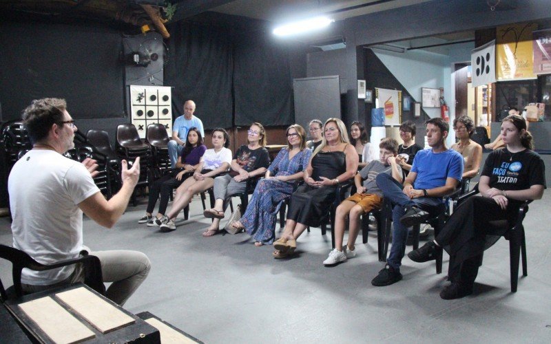 ParaNóia promoveu oficina com ator gaúcho Marcelo Aquino | abc+