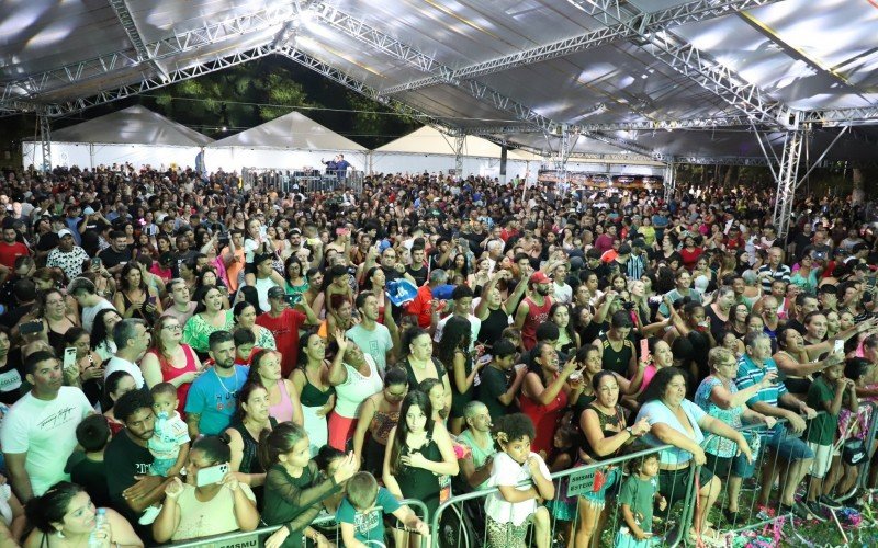 Grande público prestigiou as atrações da festa de 70 anos de Esteio