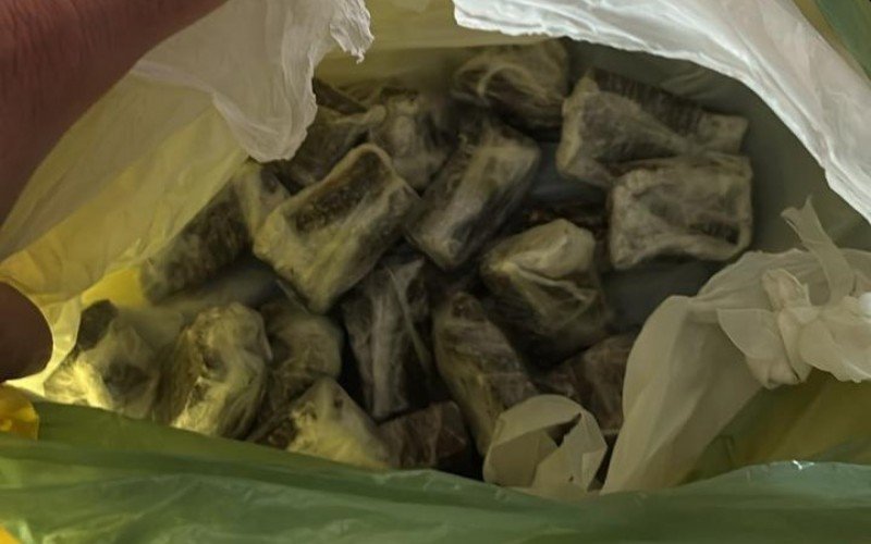Apreensão de drogas em residência de investigado