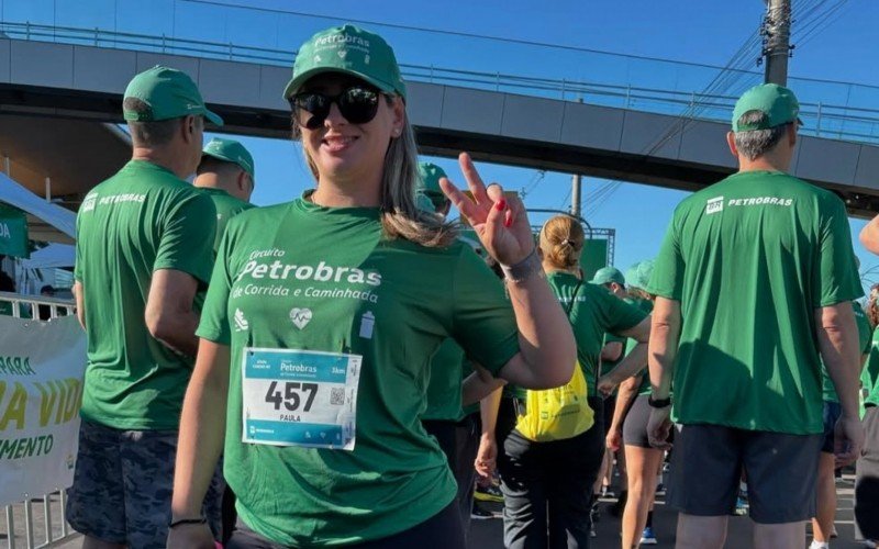 Paula Foss gosta de praticar corrida em seu tempo livre e estava treinando pouco antes de ser atingida