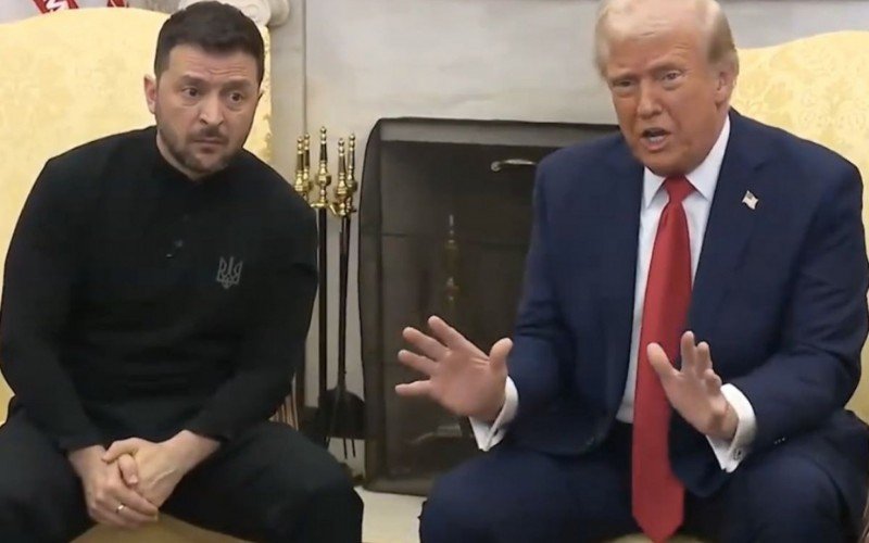 Zelwensky e Trump na Casa Branca | abc+