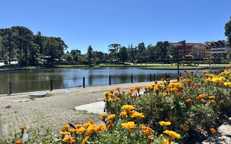 Lago Joaquina Rita Bier em Gramado