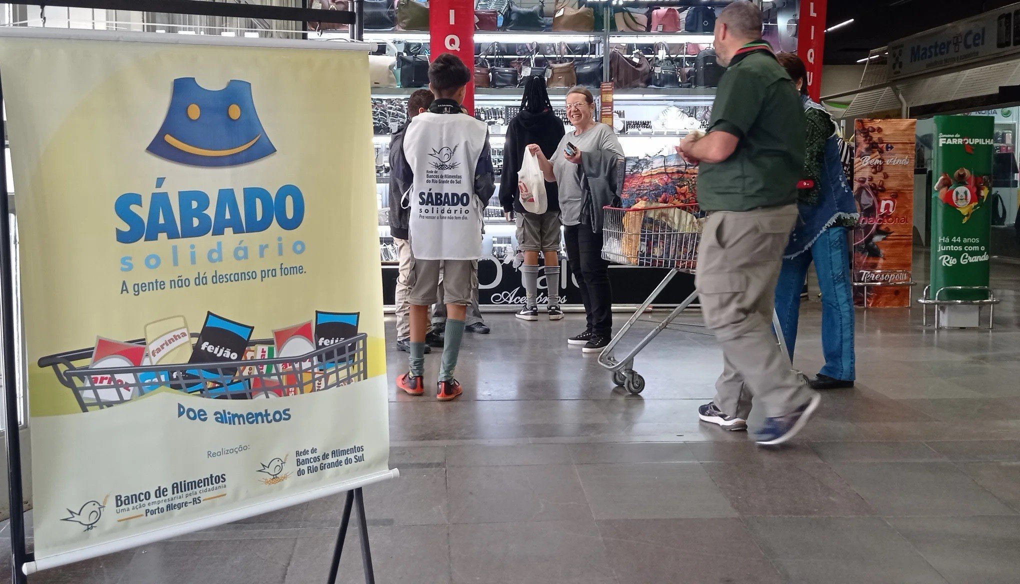Sábado será de arrecadação de alimentos na região; veja como participar