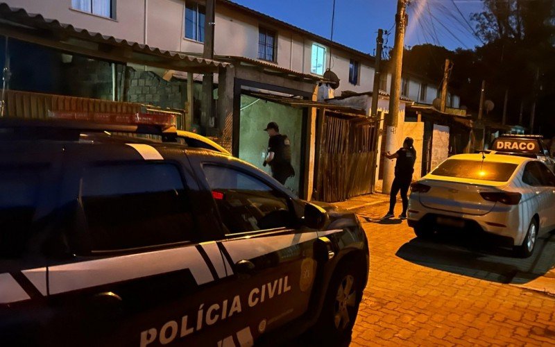 Operação policial mira chefe de facções que atuam no Vale do Sinos