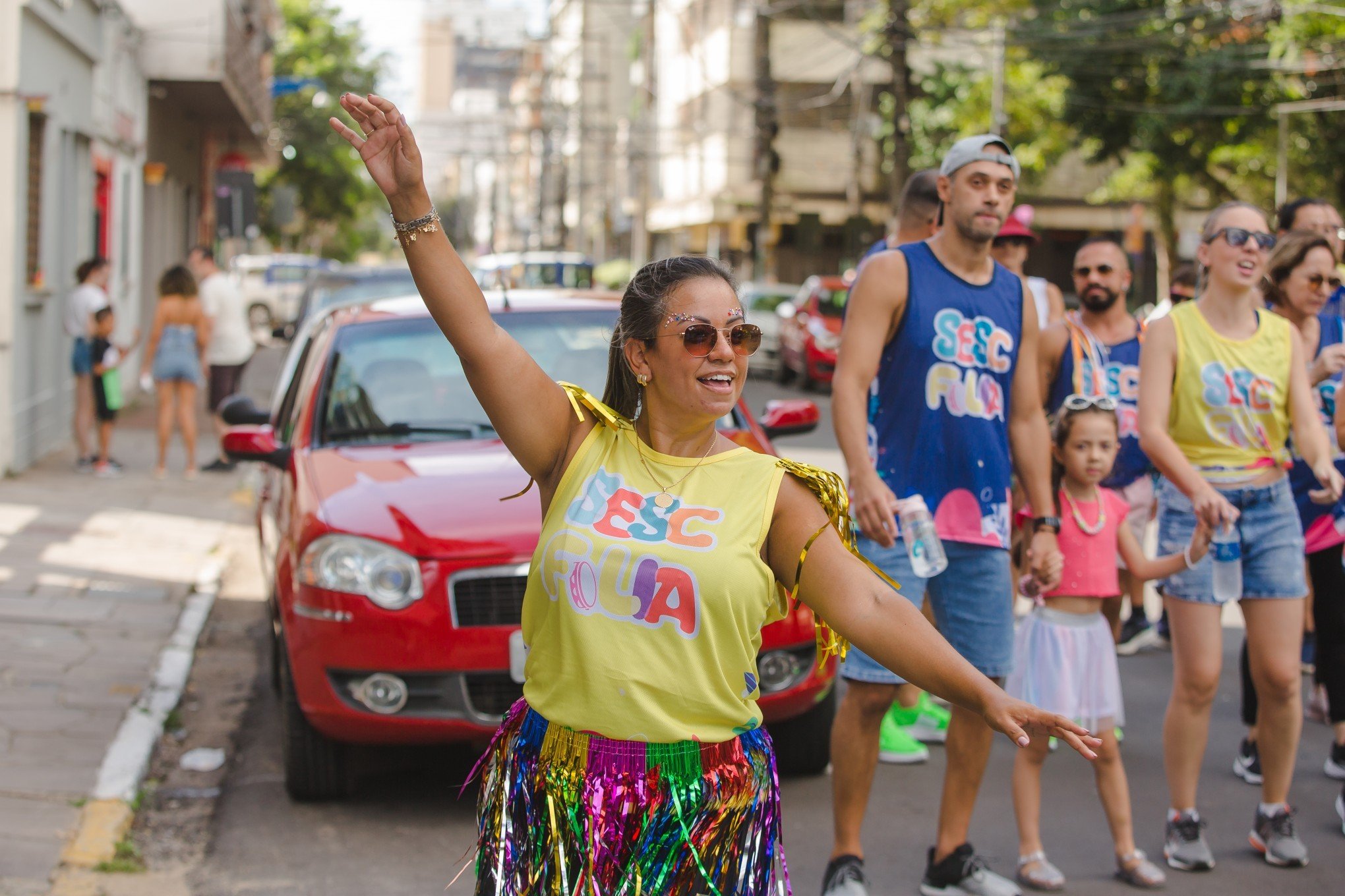 Sesc Folia conta com escolas de samba, blocos e DJs neste domingo em São Leopoldo; confira