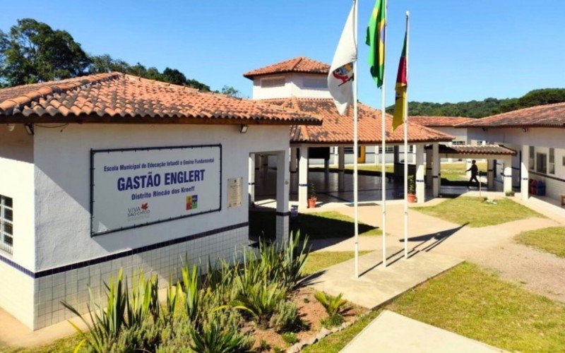 A escola Gastão Englert atende totalmente na modalidade integral