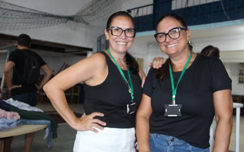 As irmãs Rosana (56) e Eliana Rodrigues (54) fazem parte da coordenação do evento | abc+