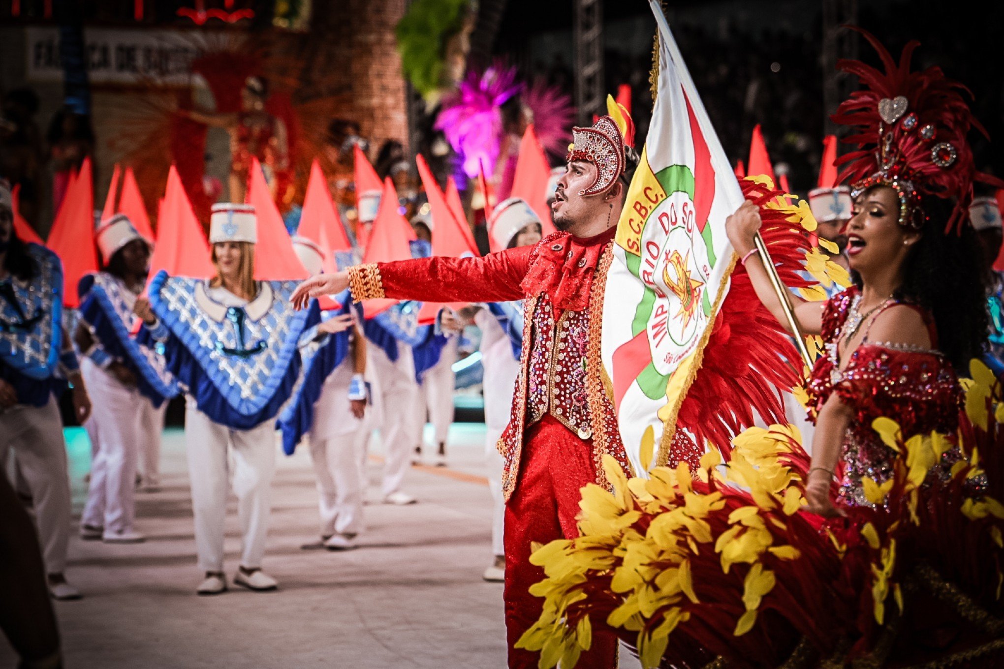 CARNAVAL: Saiba como foi o desfile da Império do Sol no Grupo Ouro de Porto Alegre