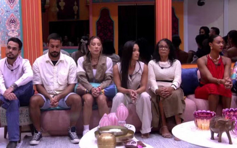 Paredão foi formado na noite deste domingo (16) no BBB 25 | abc+