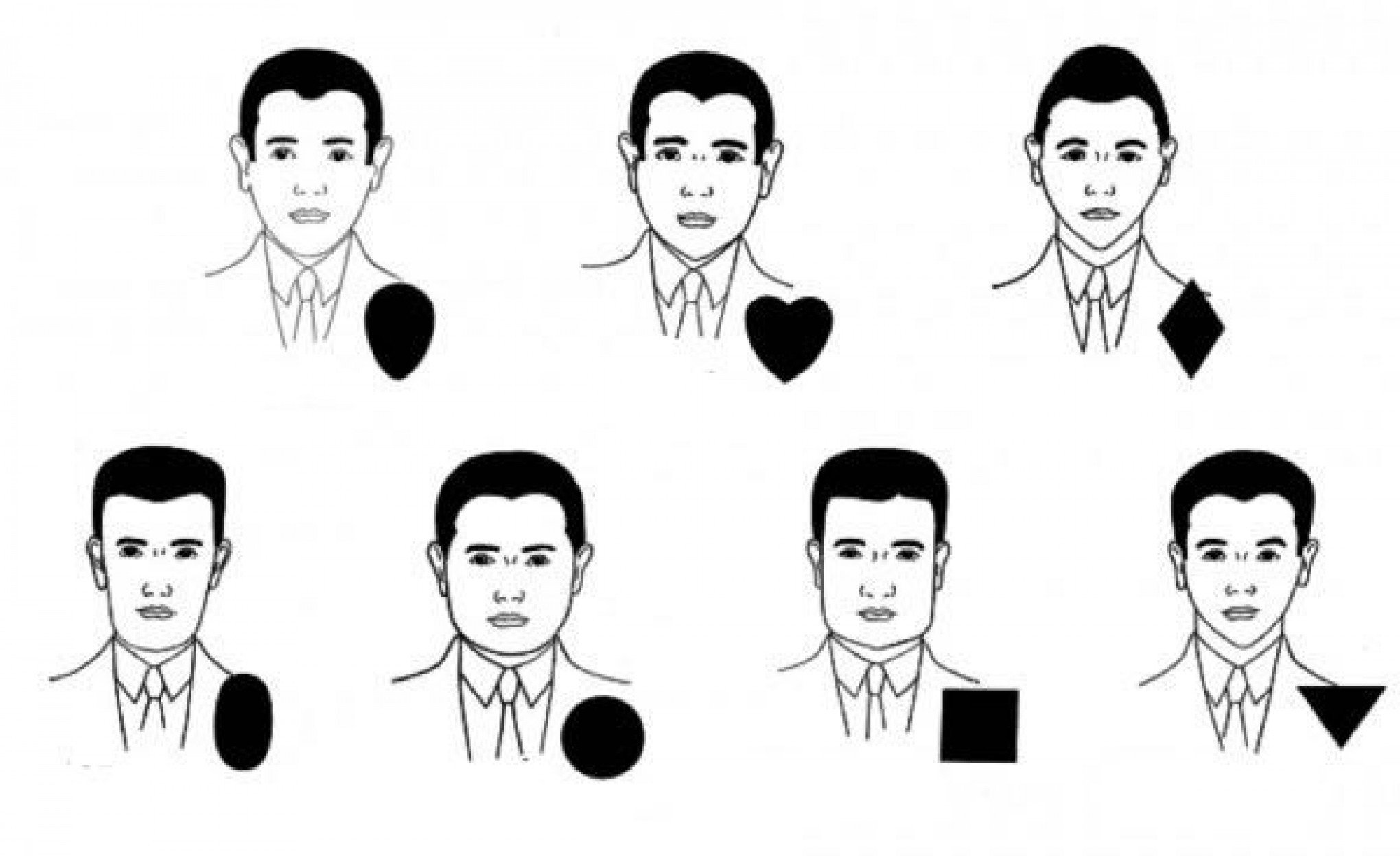 Formato Corte De Cabelo Para Rosto Triangular Invertido Masculino