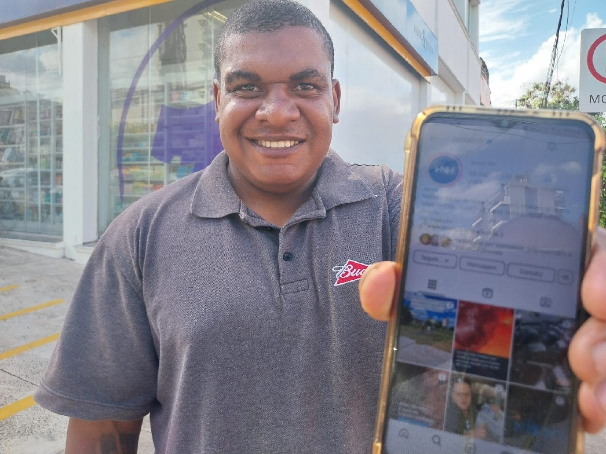 
65 ANOS JORNAL NH: Diogo Henrique da Silva,  32 anos, representante de vendas | abc+