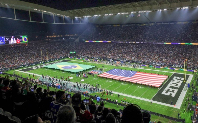 Partida entre Eagles e Packers ocorreu em setembro, em São Paulo | abc+