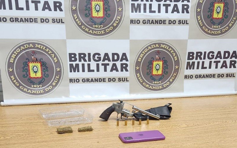 Apreensões da Brigada Militar na Operação Força Total em São Leopoldo